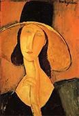 Amedeo Modigliani, Nő kalappal