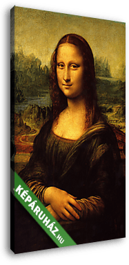 Mona Lisa, La Gioconda - vászonkép 3D látványterv