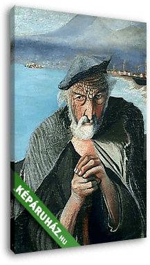 Az öreg halász (1902) - vászonkép 3D látványterv