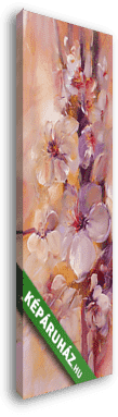 Cseresznye virágok - vászonkép 3D látványterv