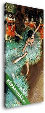 Balett-táncosok (colored version) - vászonkép 3D látványterv