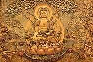 Arany buddha vászonkép, poszter vagy falikép