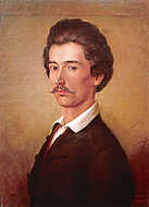 Petőfi Sándor arcképe vászonkép, poszter vagy falikép