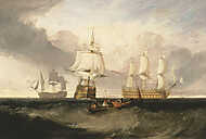 A Victory visszatér Trafalgarból, három pozicióban vászonkép, poszter vagy falikép