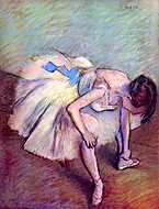 Balett- táncosnő, No. 2. vászonkép, poszter vagy falikép