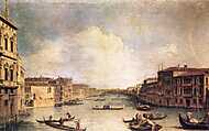 Velence: Grand-Canal vászonkép, poszter vagy falikép