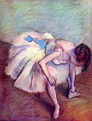Balett- táncosnő, No. 2. (többrészes kép) - vászonkép, falikép otthonra és irodába