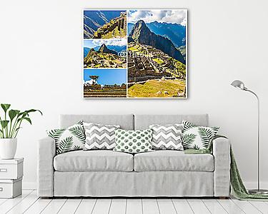 Titokzatos város - Machu Picchu, Peru, Dél-Amerika. (vászonkép) - vászonkép, falikép otthonra és irodába