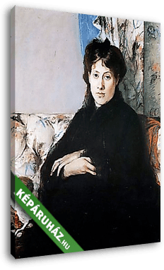 Madame Pontillon portréja - vászonkép 3D látványterv
