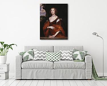 Mary Hill portréja (vászonkép) - vászonkép, falikép otthonra és irodába