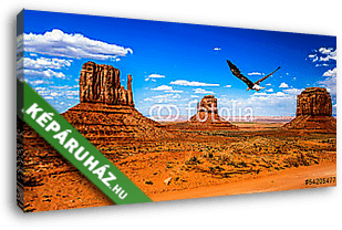 Monument Valley - vászonkép 3D látványterv