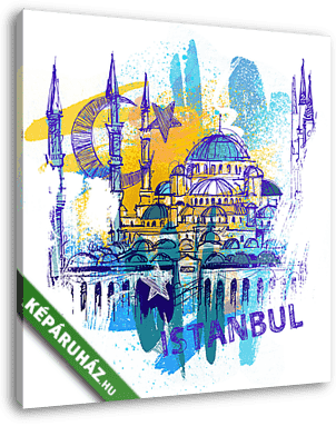 Istanbul - vászonkép 3D látványterv