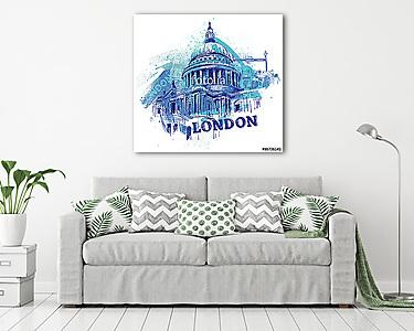 London (vászonkép) - vászonkép, falikép otthonra és irodába