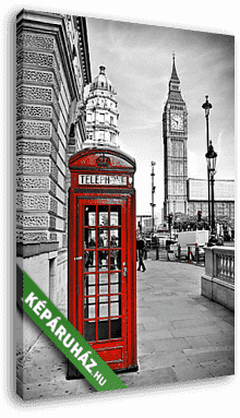 London benyomása - vászonkép 3D látványterv