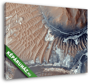 Noctis Labyrinthus. MARS (colorized) - vászonkép 3D látványterv