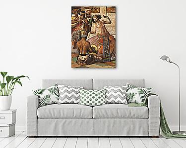 Balinéz táncos (vászonkép) - vászonkép, falikép otthonra és irodába