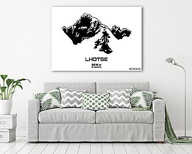 A Mt. Lhotse (vászonkép) - vászonkép, falikép otthonra és irodába