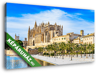 Cathedral of Majorca Palma Spain - vászonkép 3D látványterv