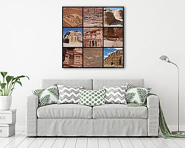 Petra - a Nábátok városa (vászonkép) - vászonkép, falikép otthonra és irodába