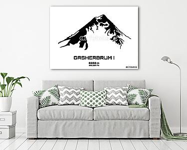 A Mt. Gasherbrum I (vászonkép) - vászonkép, falikép otthonra és irodába