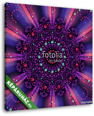 Mandala of fractal Spirits - vászonkép 3D látványterv