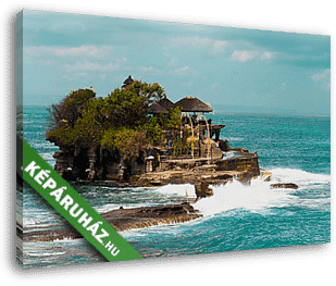 Bali tengerpart sziklatemplommal - vászonkép 3D látványterv