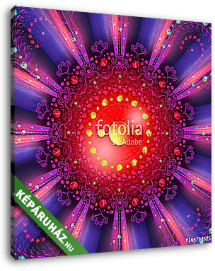 Mandala of Unity - vászonkép 3D látványterv