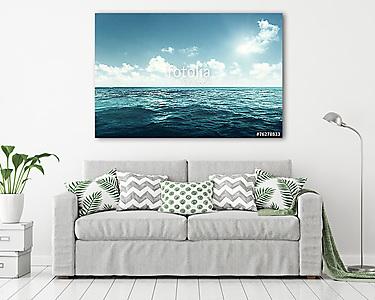 Tökéletes ég és óceán (vászonkép) - vászonkép, falikép otthonra és irodába