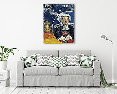 A gyönyörű Angéla (La belle Angéle) - Színverzió 1. (vászonkép) - vászonkép, falikép otthonra és irodába