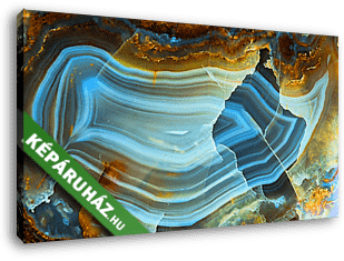 agate texture - vászonkép 3D látványterv