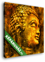 Buddha vízió - vászonkép 3D látványterv