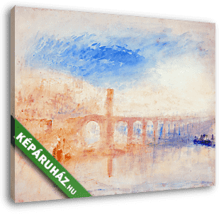 A Moselle híd Coblenznél - vászonkép 3D látványterv