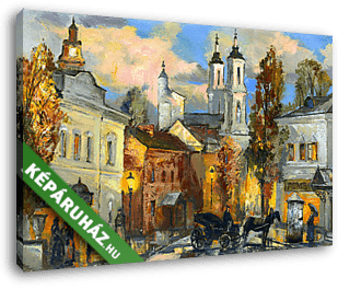 The old city of Vitebsk - vászonkép 3D látványterv