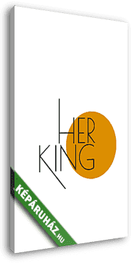 Her King - His Queen - páros kép - 1. - vászonkép 3D látványterv