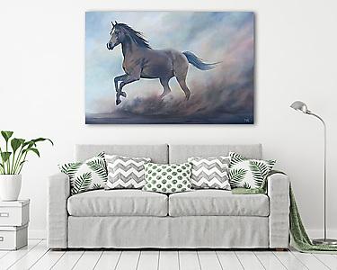Vágtató ló (vászonkép) - vászonkép, falikép otthonra és irodába