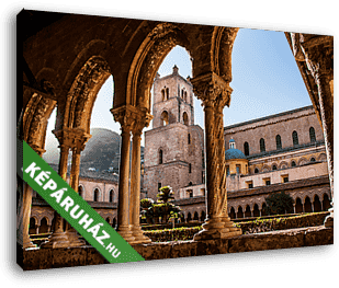 Cathedral of Monreale, Szicília, Olaszország - vászonkép 3D látványterv