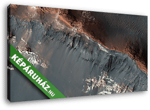 Oyama kráter, Mars felszín - vászonkép 3D látványterv