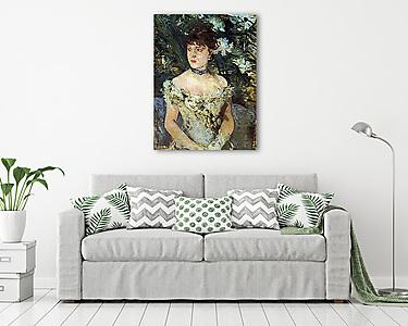 Fiatal nő báli ruhában (vászonkép) - vászonkép, falikép otthonra és irodába