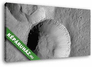Kráterek a Mars felszínén - vászonkép 3D látványterv