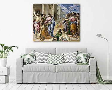 Jézus meggyógyítja a vakokat (vászonkép) - vászonkép, falikép otthonra és irodába