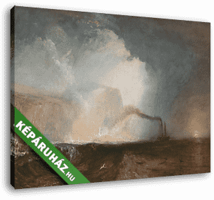 A Fingal-barlang - vászonkép 3D látványterv