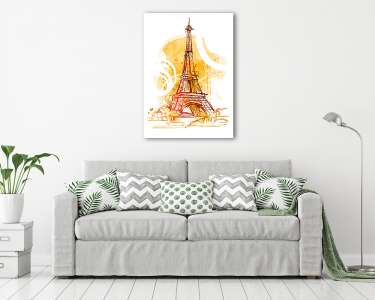 Párizs nyári (vászonkép) - vászonkép, falikép otthonra és irodába