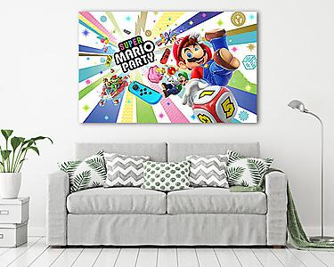 Super Mario Party (vászonkép) - vászonkép, falikép otthonra és irodába