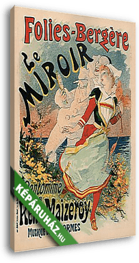 Folies Bergére Le Miroir - vászonkép 3D látványterv