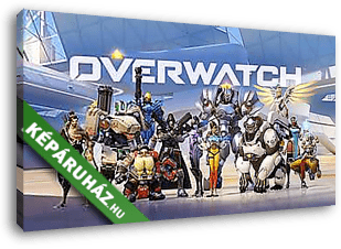 Overwatch - Team - vászonkép 3D látványterv