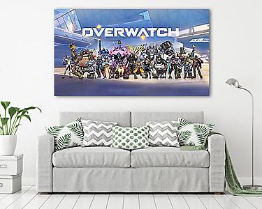 Overwatch - Team Wide (vászonkép) - vászonkép, falikép otthonra és irodába