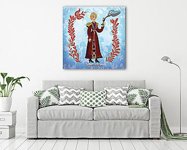 Cerceruska (Cersei Lannister) (vászonkép) - vászonkép, falikép otthonra és irodába