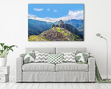 Machu Picchu panoráma (vászonkép) - vászonkép, falikép otthonra és irodába