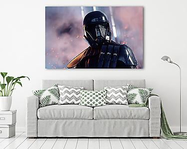 Star Wars: Battlefront II. - Death Trooper videojáték poszter (vászonkép) - vászonkép, falikép otthonra és irodába