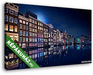 Amsterdam Windows Colors - Netherlands - vászonkép 3D látványterv